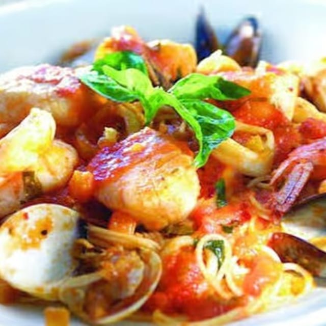 Linguine Frutti De Mare.