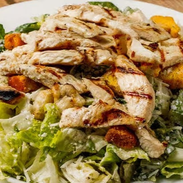 Chicken Caesar Salad.