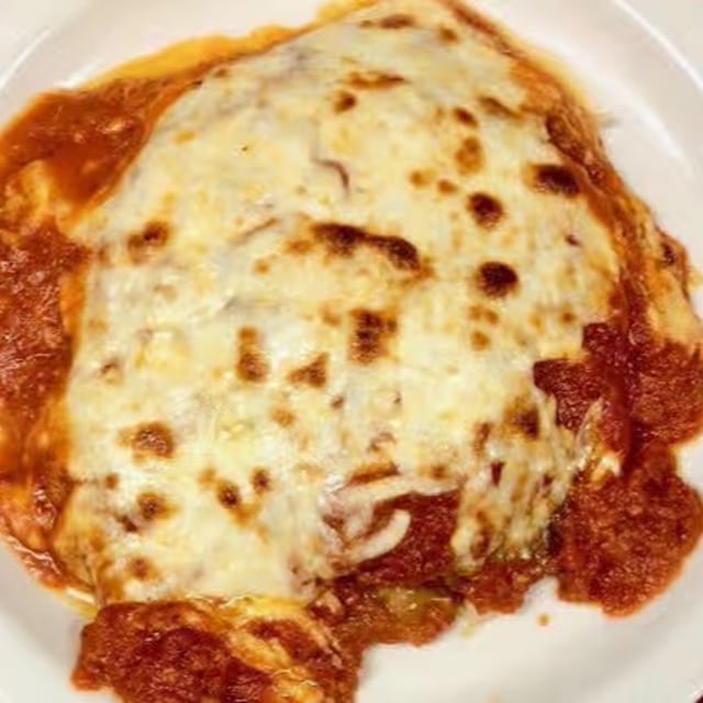 Eggplant Parmigiana.