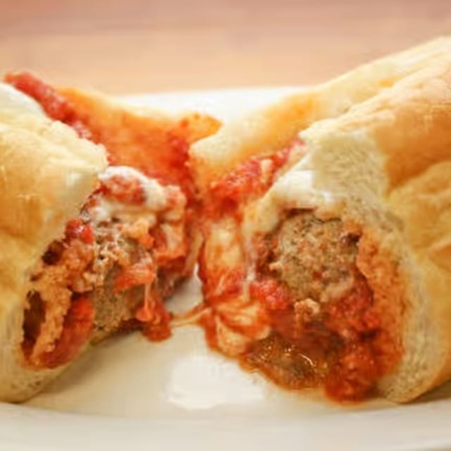 Sausage Parmigiana Sub.