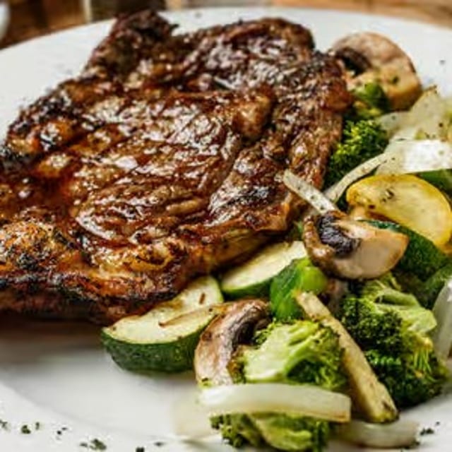 Ribeye Steak.