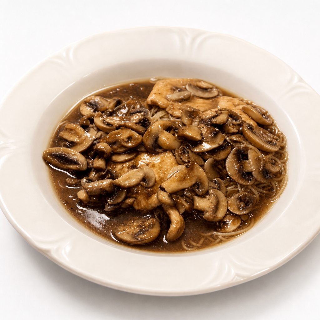 Chicken Marsala.