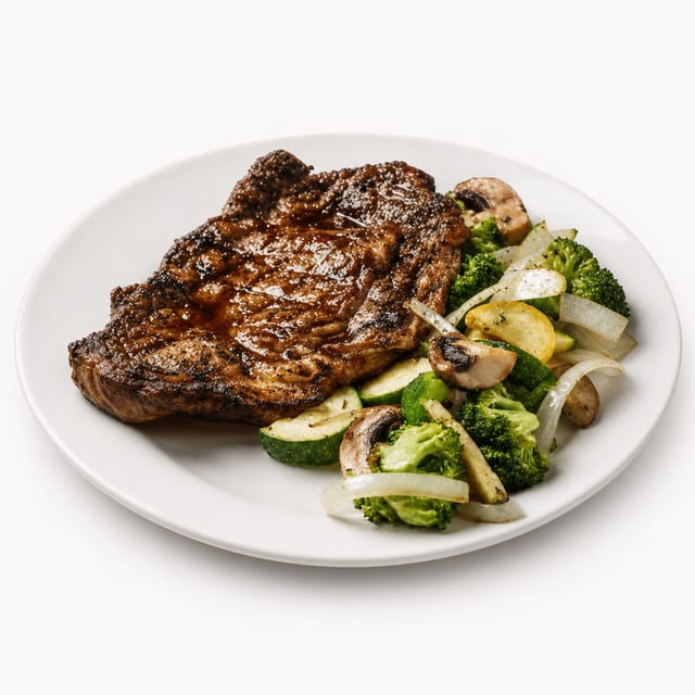 Ribeye Steak.