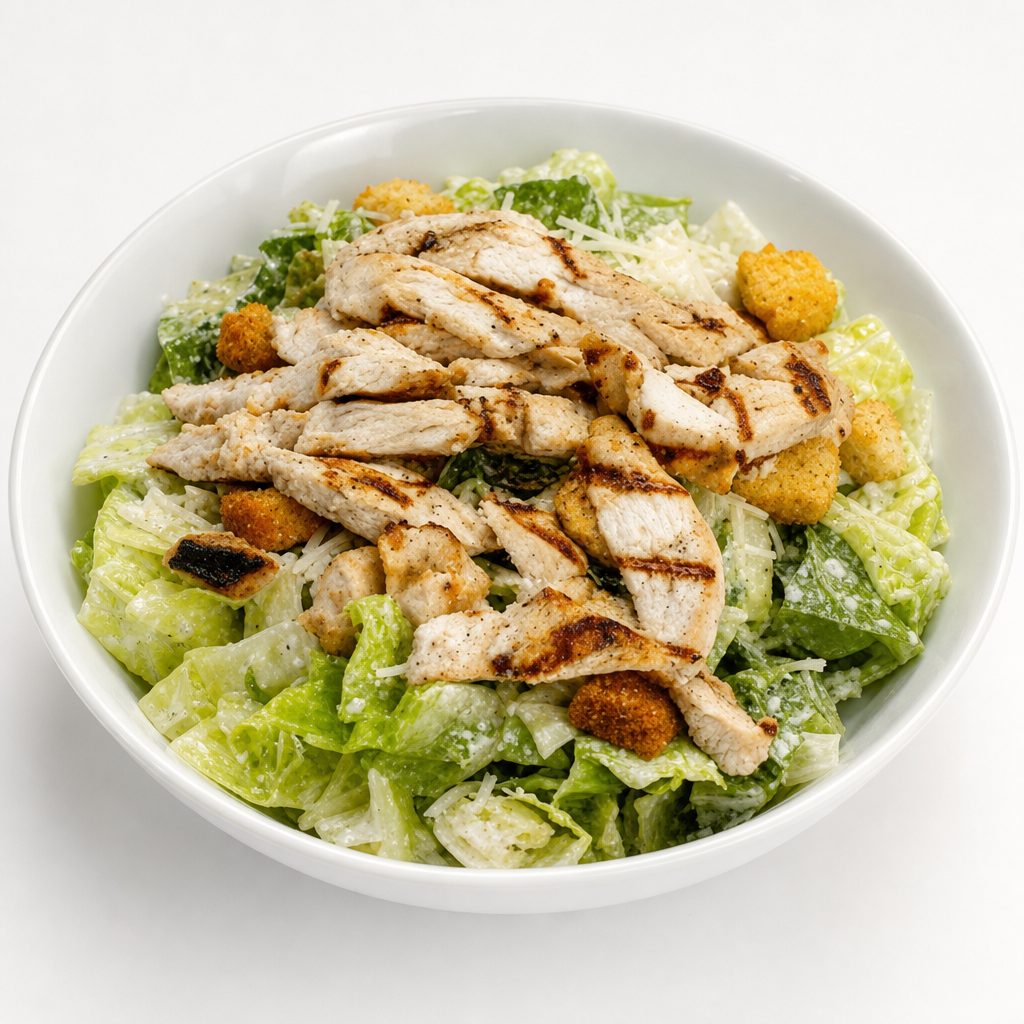 Chicken Caesar Salad.