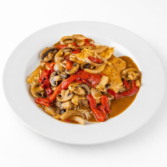 Chicken Marsala Lunch.