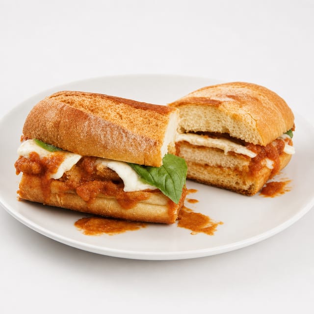 Chicken Parmigiana Sub.