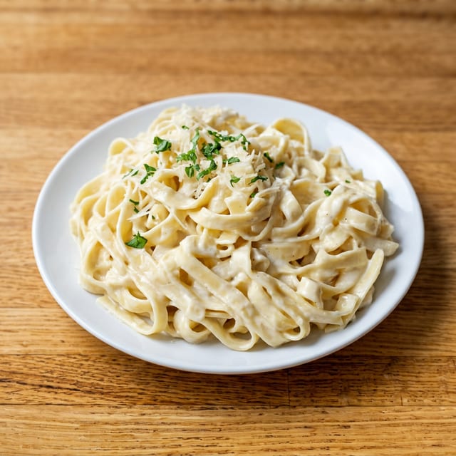 Fettuccine Alfredo.