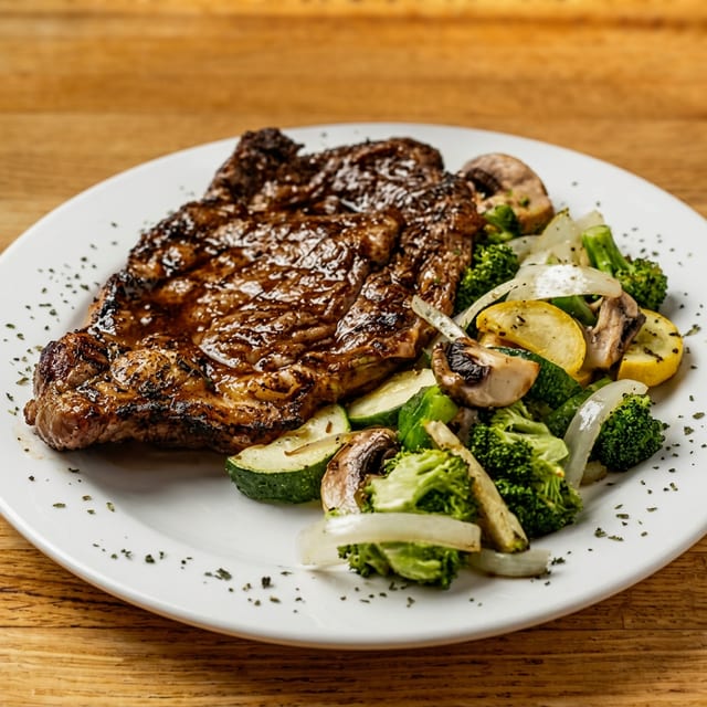 Ribeye Steak.