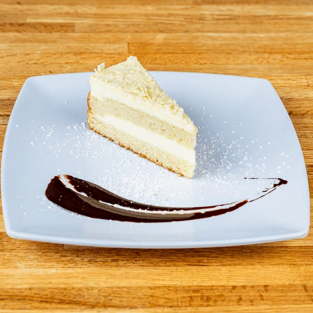 Lemon Mousse Cake.
