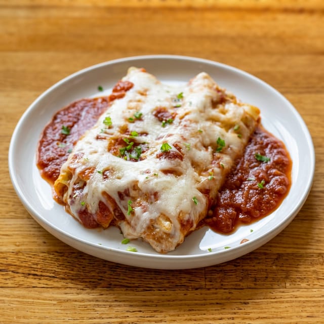 Manicotti.