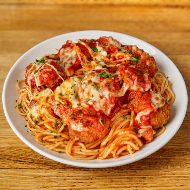 Shrimp Parmigiana.